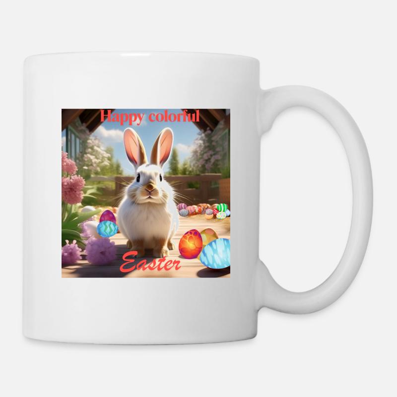 Ostern - Tasse - Weiß