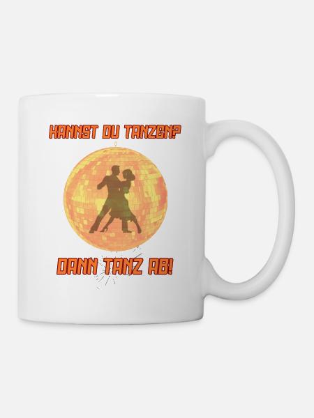 Tanz ab - Tasse - Weiß