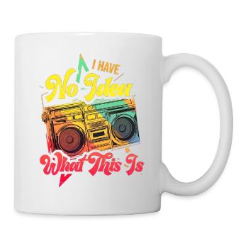 Music, Retro, Heavy Metal, Hard Rock, Punk, Vinyl, Pop - Mug - white - Right