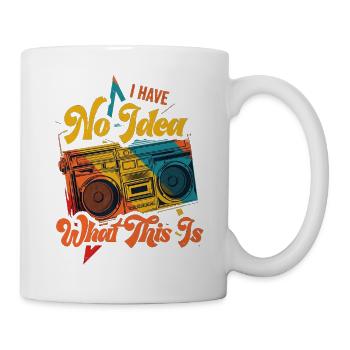 Music, Retro, Heavy Metal, Hard Rock, Punk, Vinyl, Pop - Mug - white - Right
