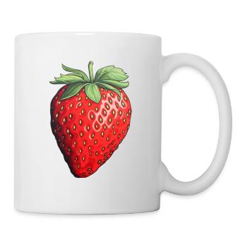 Strawberry single - Mug - white - Right