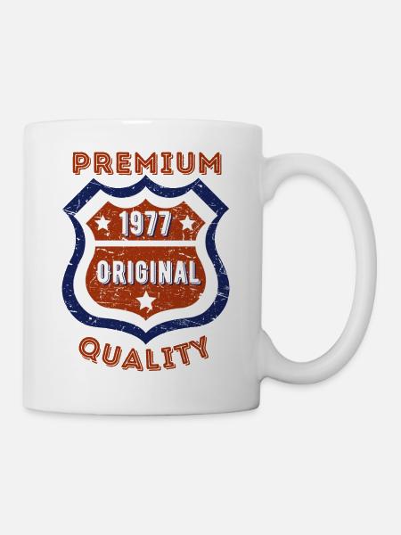 Premium-Qualität 1977 - Tasse - Weiß