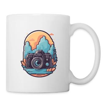 Forest Lens - Mug blanc - blanc - Droite