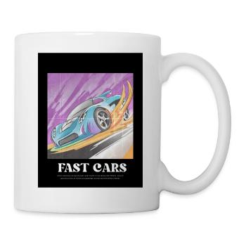 Sportcar - Tasse - Weiß - Rechts