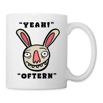 Yeah - Oftern - Tasse - Weiß - Rechts