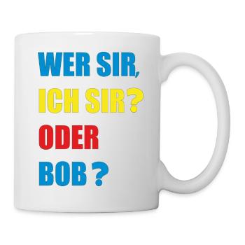 Who, sir - Mug - white - Right