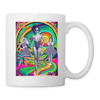 Classic Elegance Poster - Mug - white - Right