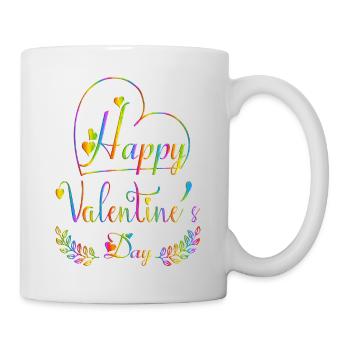 Love me Valentine Happy Valentines Valentines - Mug - white - Right