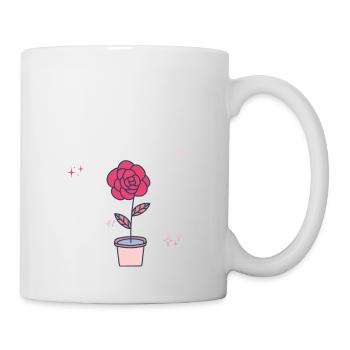Merci de m’avoir aidé à grandir -cadeau nounou - Mug blanc - blanc - Droite