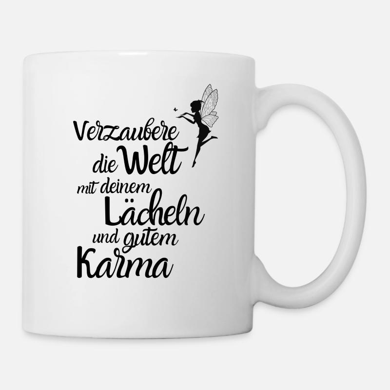 Verzaubere die Welt - Tasse - Weiß