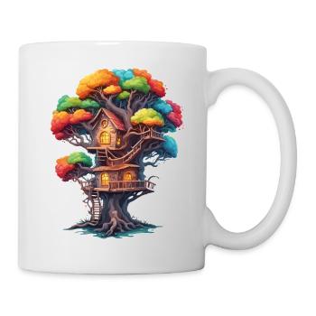 Treehouse / Treetop / Treehouse / Adventure - Mug - white - Right