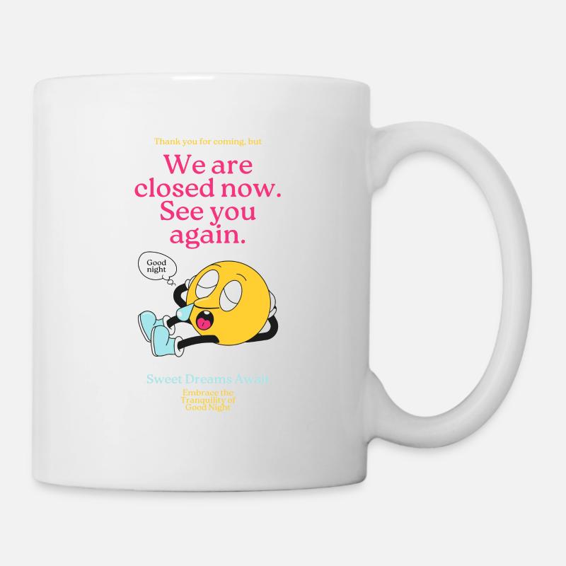 Sweet Dreams Await Explore the Magic of Good Night - Mug - white