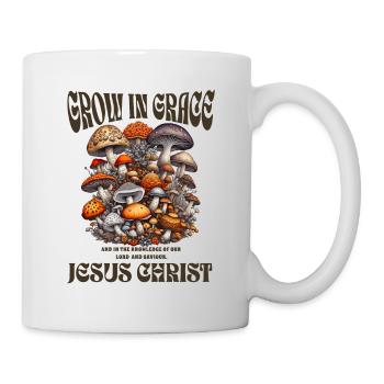 WEISSER GROW IN GRACE PILZ - Tasse - Weiß - Rechts