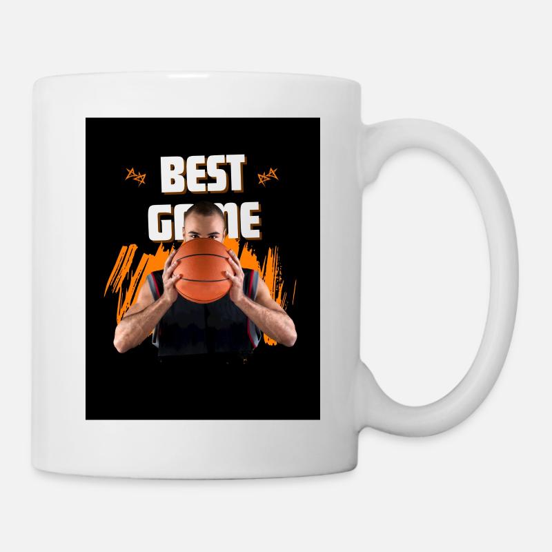 Sports de basket-ball - Mug blanc - blanc