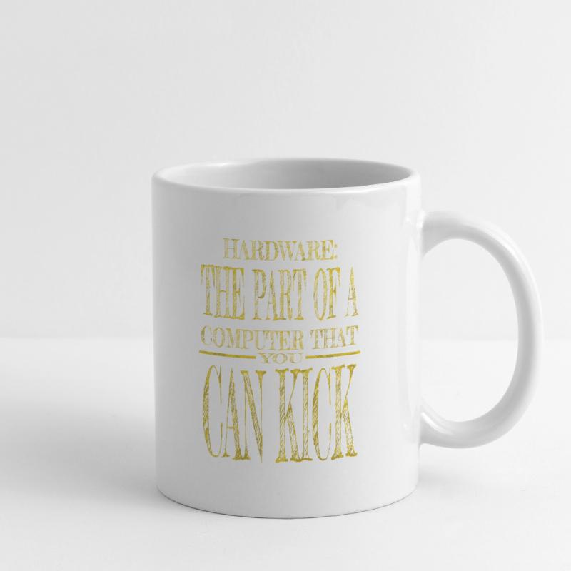 Fête des Pères Cadeau Idée Langage de programmation Blagues Mug blanc