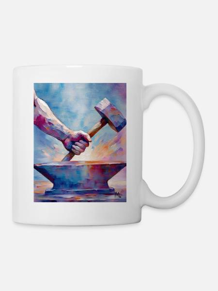 Amidon - Mug blanc - blanc