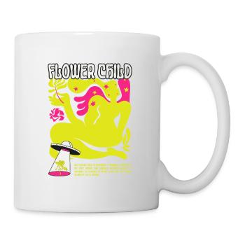 Blühende Gelassenheit Umarmen Sie Ihr Iner-Blumenkind - Tasse - Weiß - Rechts