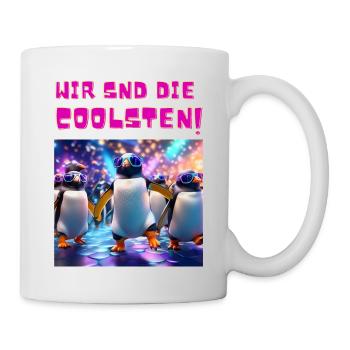 Die Coolsten! - Tasse - Weiß - Rechts