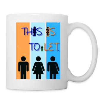 This is TOiLET - Mug - white - Right