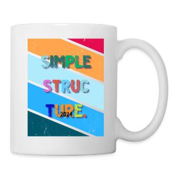 Simple design. Simple structure 2024. - Mug - white - Right
