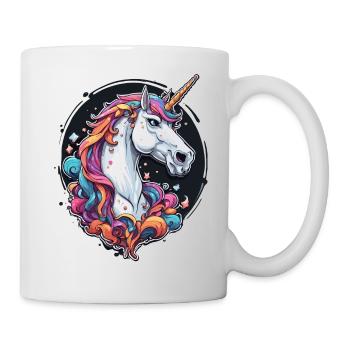 Unicorn / mythical creatures / fairy tales / magic / glitter - Mug - white - Right
