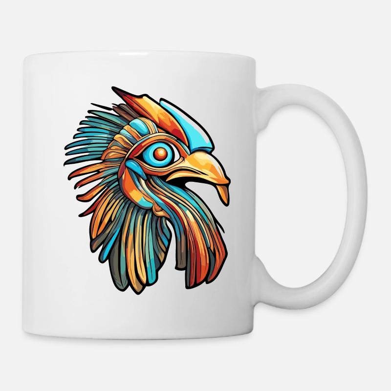 Ägypten / Pharao / Mumien / Hieroglyphen / Sphinx - Tasse - Weiß