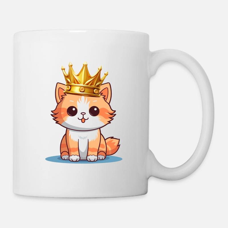 Kitten King - Mug - white