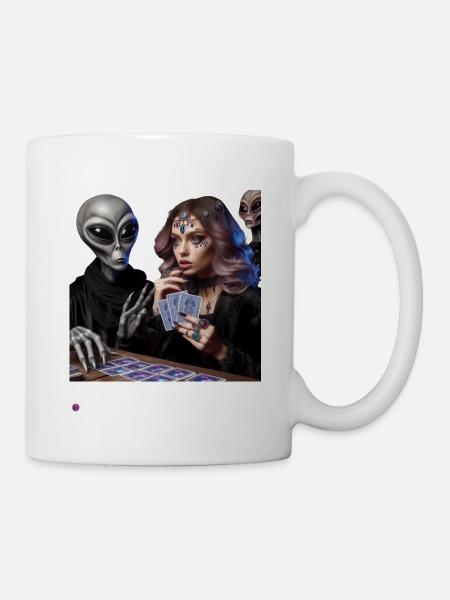 La voyante - Mug blanc - blanc