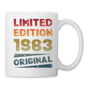 Limited Edition Geburtstag Party Jahrgang 1983 - Tasse - Weiß - Rechts
