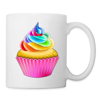 Rainbow Muffin - Mug - white - Right