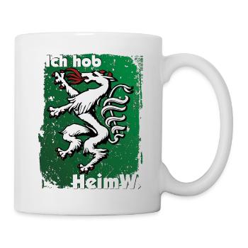 Heimweh - HeimW in meine Heimat die Steiermark - Tasse - Weiß - Rechts