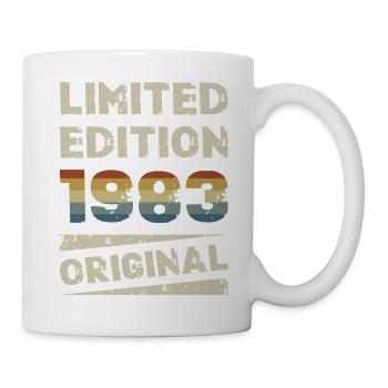 Limited Edition Geburtstag Party Jahrgang 1983 - Tasse - Weiß - Rechts