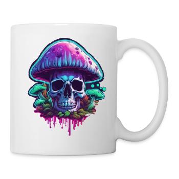 Mushroom / Mushroom / Meadow / Forest / Goa / Psy - Mug - white - Right