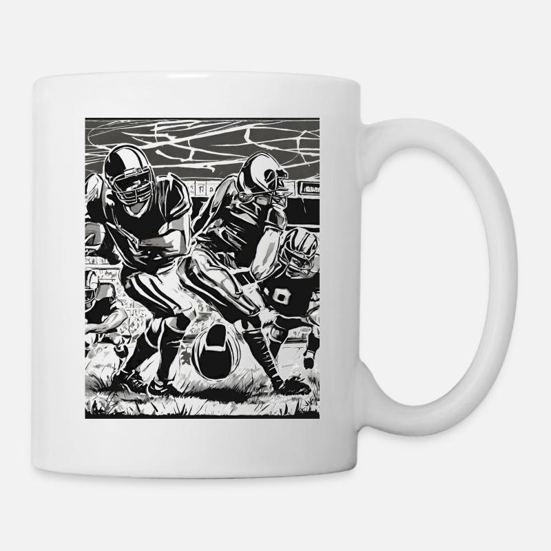 Football américain - Mug blanc - blanc