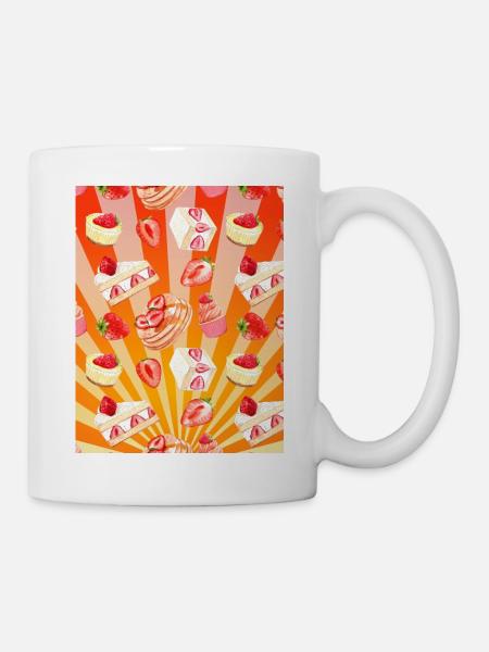 Dessert Sunrise - Mug - white