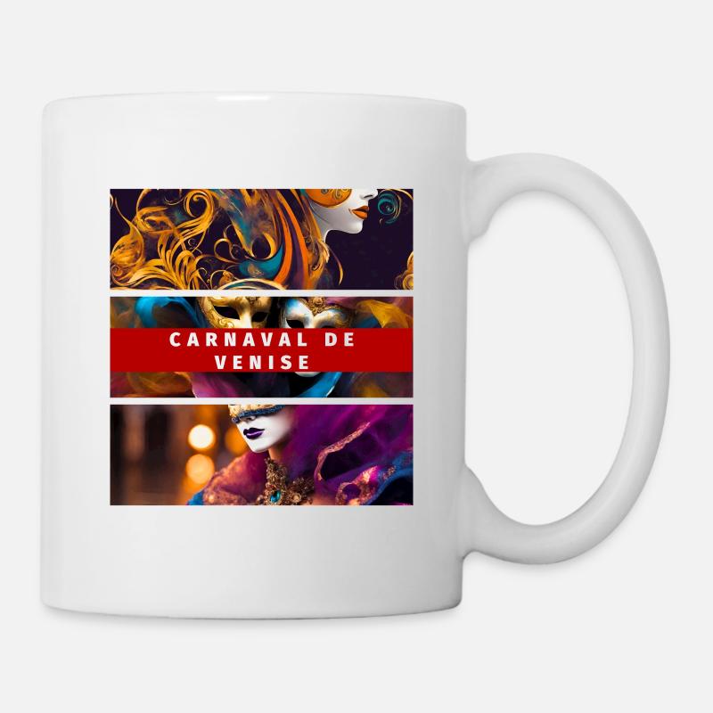 Carnaval Chromatique - Mug blanc - blanc