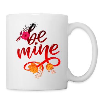 Beautiful female paint art Face colorful woman - Mug - white - Right