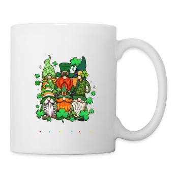 St. Patrick's Day mit meinen Gnomien - Tasse - Weiß - Rechts