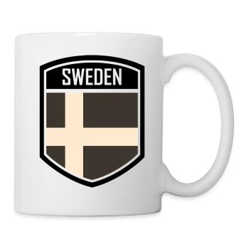 Suède Suède Scandinavie Pays nordiques Viking Europe - Mug blanc - blanc - Droite