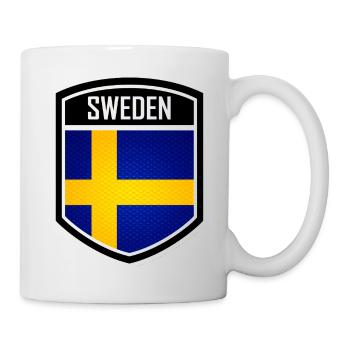 Suède Suède Scandinavie Pays nordiques Viking Europe - Mug blanc - blanc - Droite