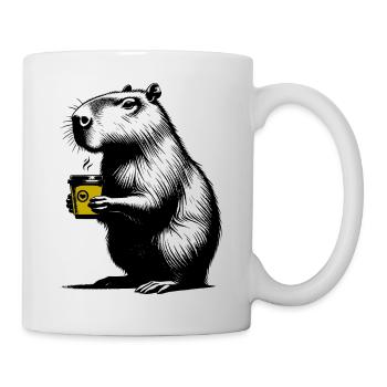 Coffeebara - Tasse - Weiß - Rechts