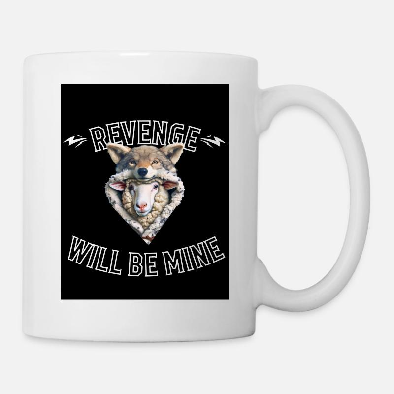 Revenge will be mine - Mug - white