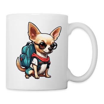 Chihuahua / small dog / animal / tiny / breed - Mug - white - Right