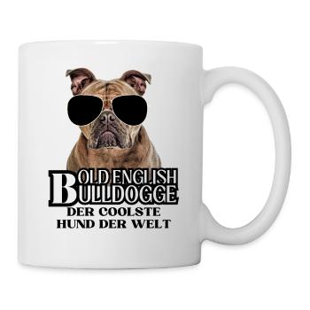 Bouledogue Vieux Bouledogue Anglais Chien Chiens - Mug blanc - blanc - Droite