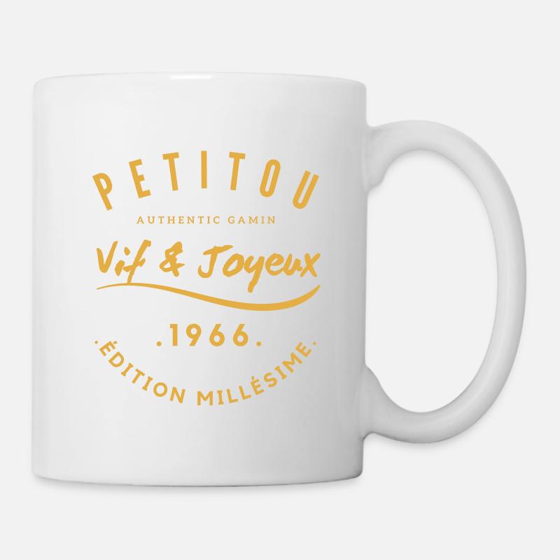 "Petitou 1966" - Mug blanc - blanc