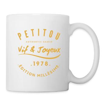 "Petitou 1978" - Tasse - Weiß - Rechts