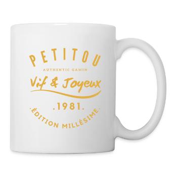 "Petitou 1981" - Mug - white - Right