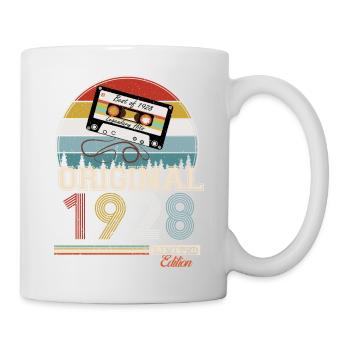 Elegant Retro Gift: 1928 Vintage - Mug - white - Right