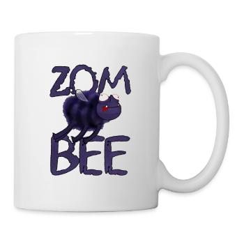 ZomBee Abeille Zombie - Mug blanc - blanc - Droite