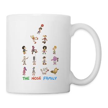 All in one with outline - Mug - white - Right